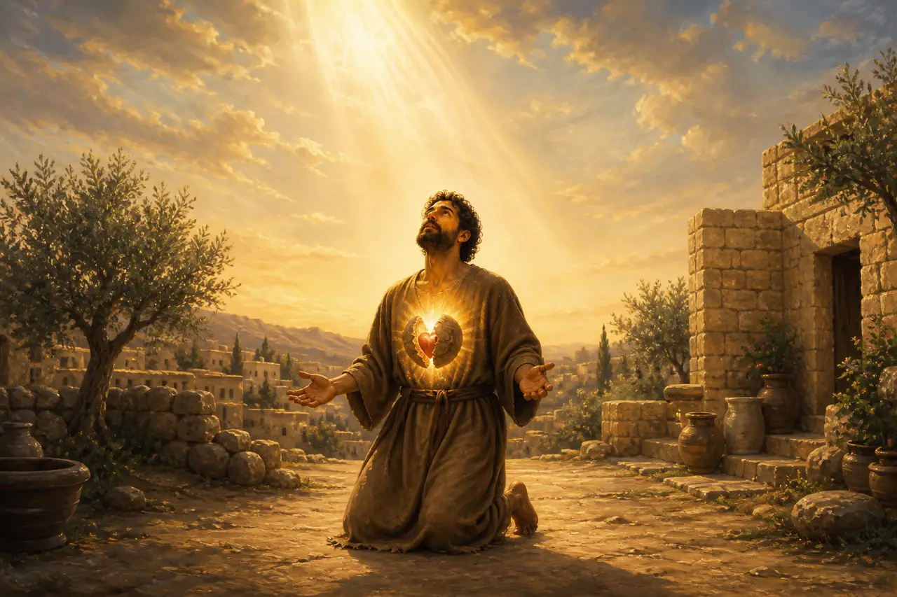 Deus tira o coração de pedra e dá um coração novo — Ezequiel 36