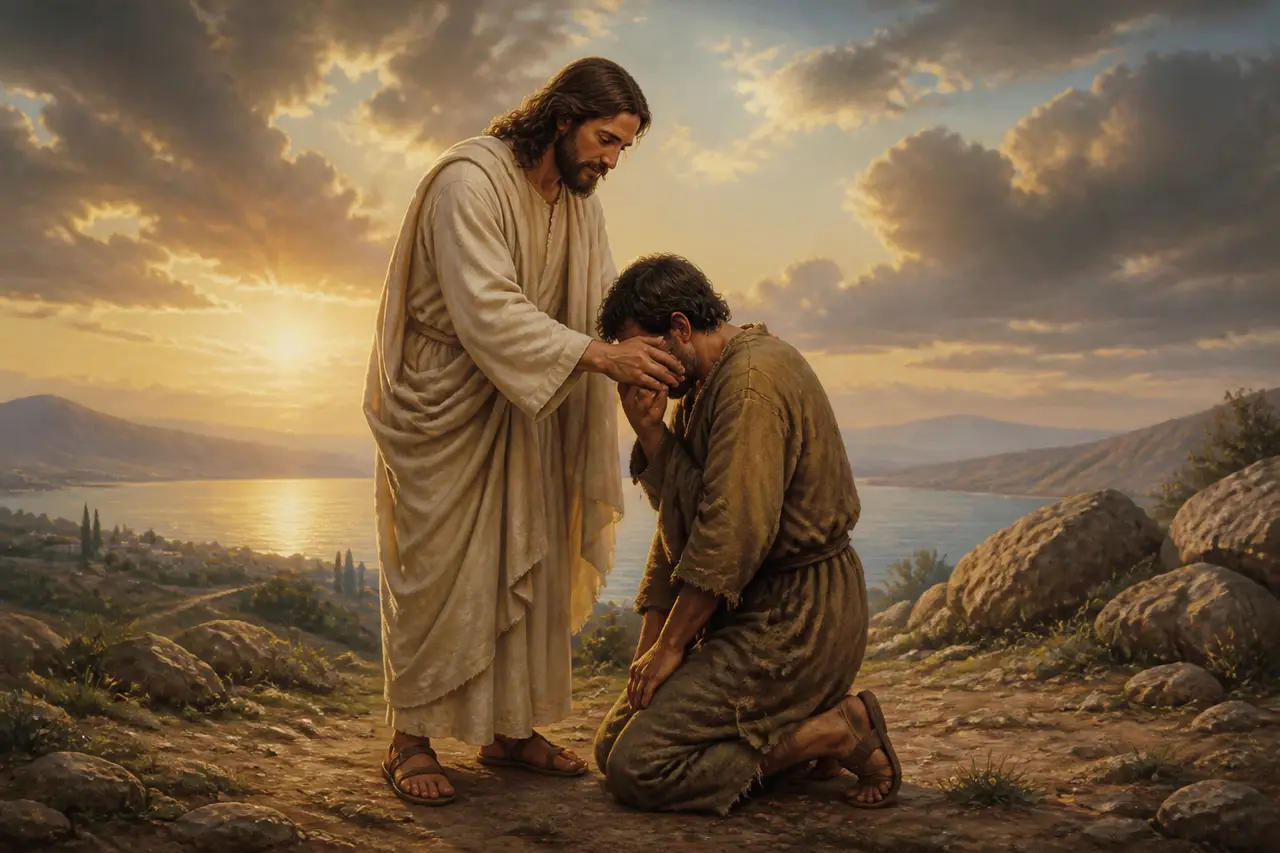 Jesus sara o coração quebrantado — cura interior