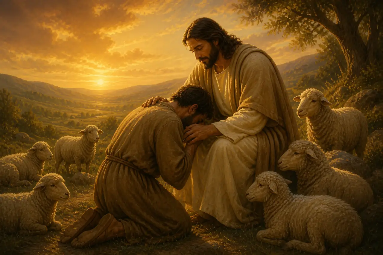 Oração ao Bom Pastor — entrega, perdão e descanso