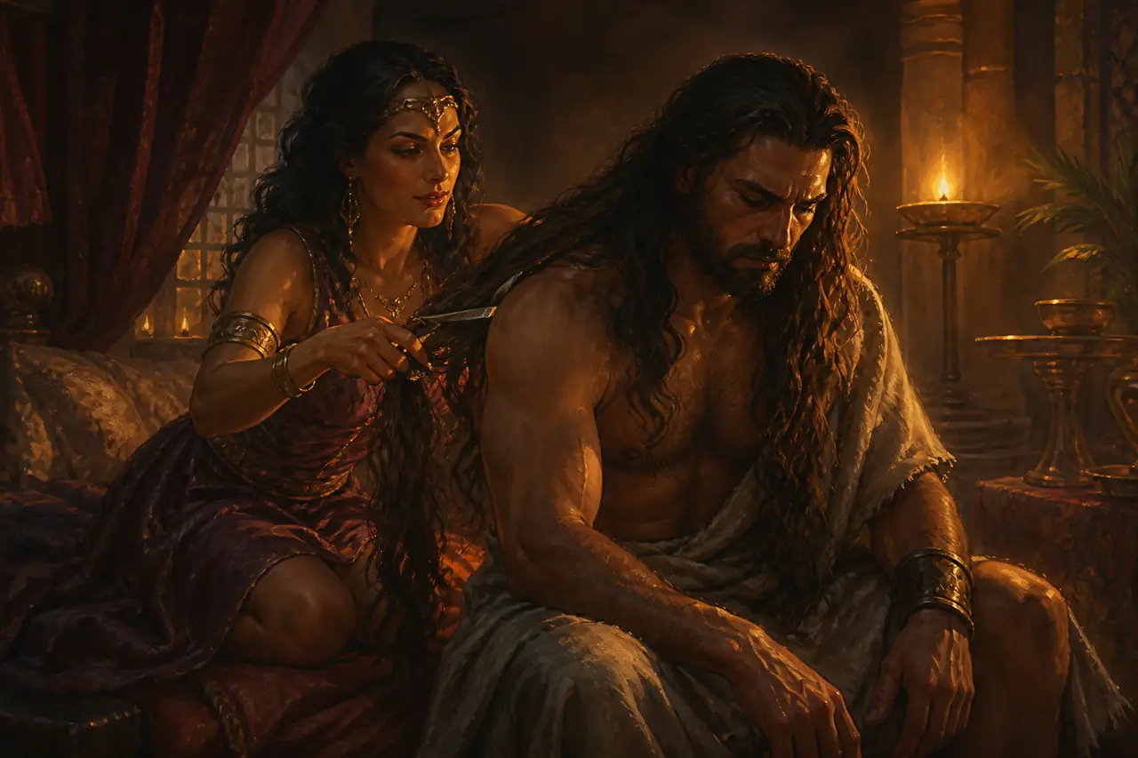 Dalila e Sansão — o alerta das Dalilas de hoje