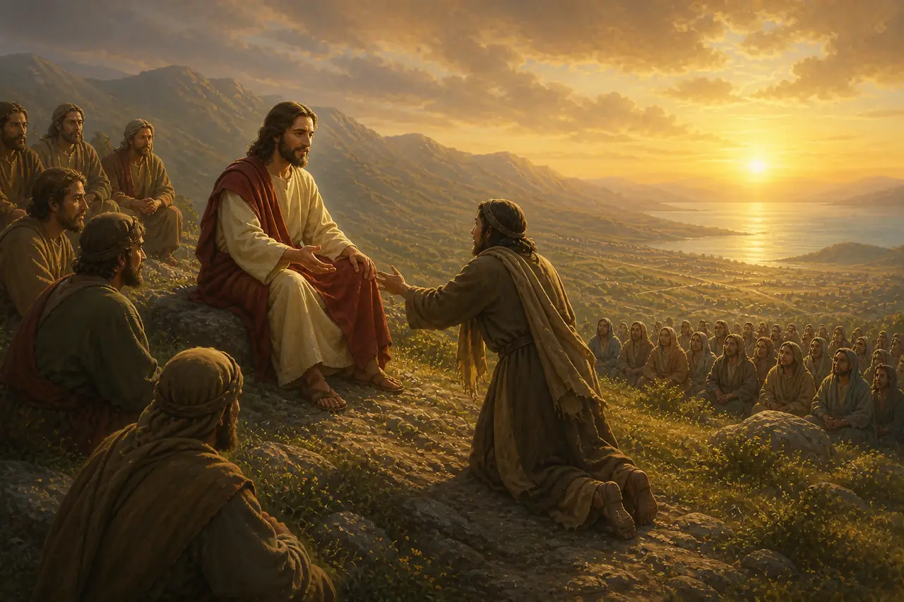 Convite para chegar perto de Jesus — subir o monte