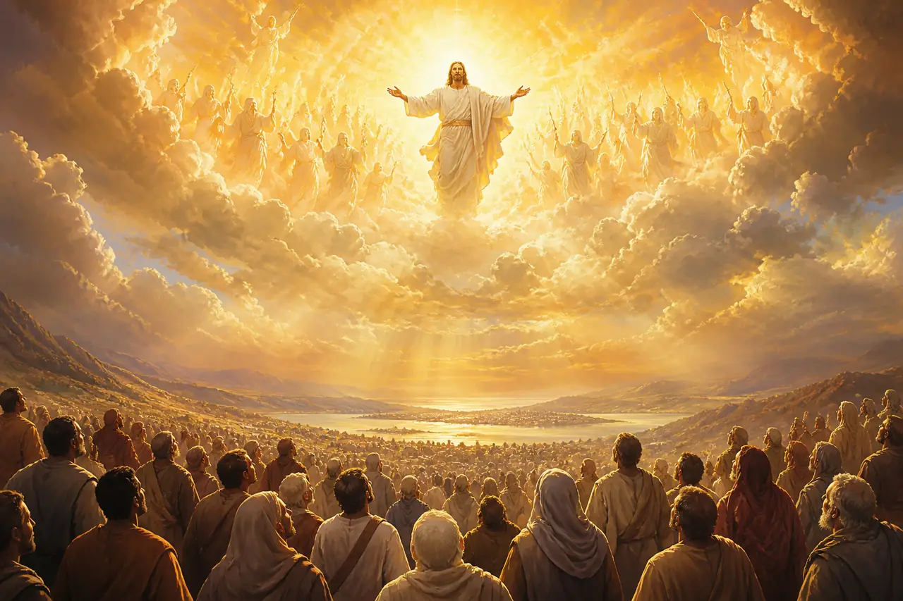 Todo o olho verá Jesus vindo nas nuvens